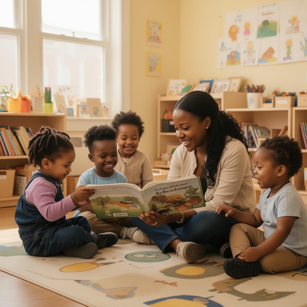 Morning circle time — where every day begins together.