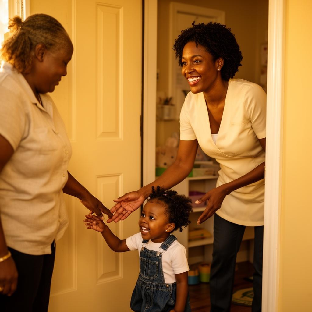 Every arrival starts with a warm welcome.
